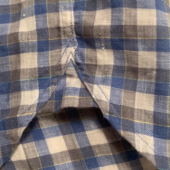 Daniel CREMIEUX Signature Collection Linen Blend Men’s Long Sleeve Shirt - Picture 7 of 13